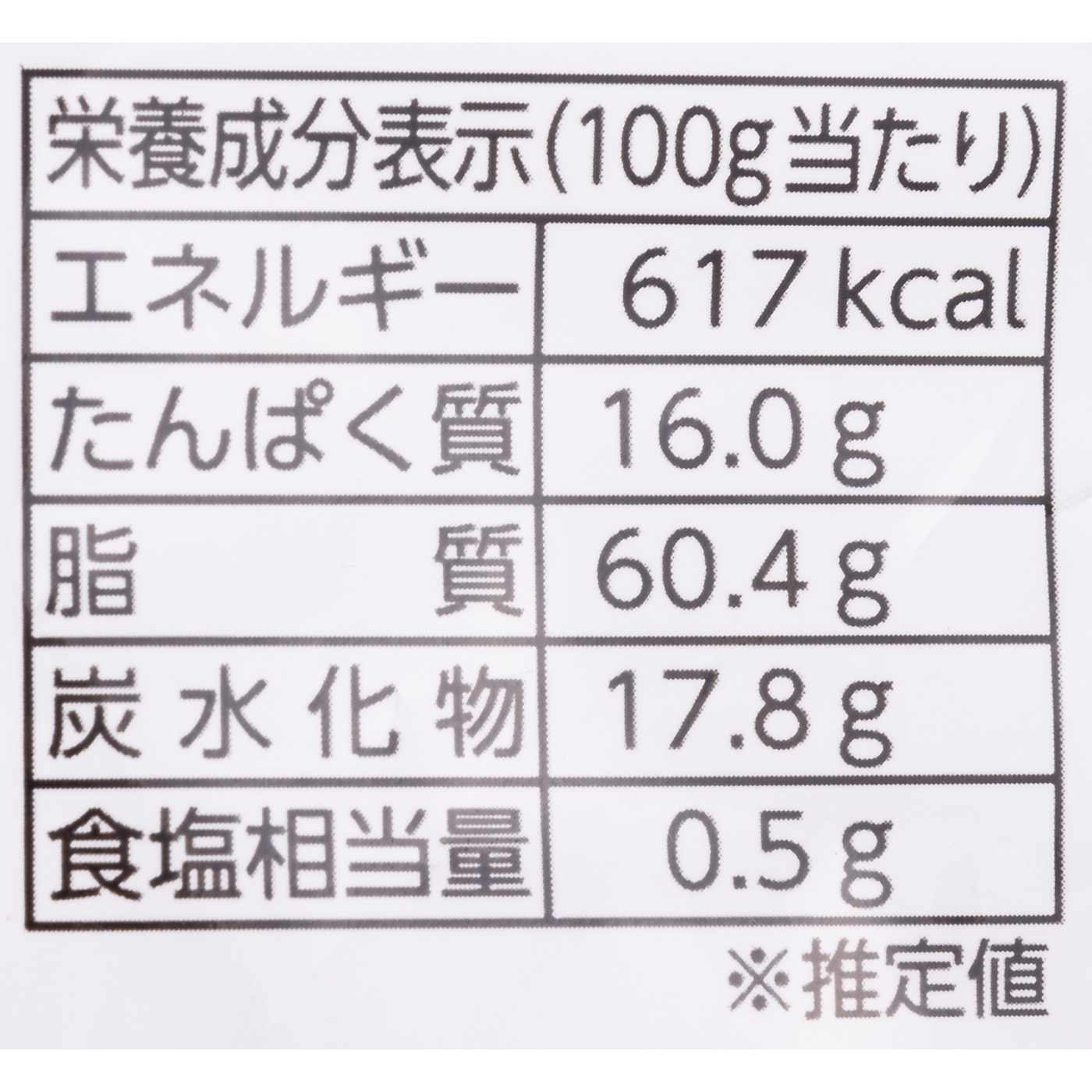 4種のほんのり塩味 ラッキーミックスナッツ 4