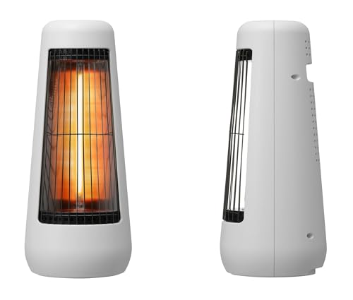 カーボンヒーター 速暖 ランタン型 おしゃれ スリム 小型 コンパクト