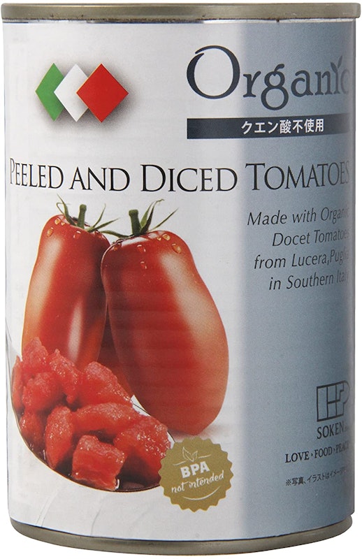 有機ダイストマト缶 1