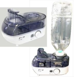 超音波式ペットボトル加湿器 1