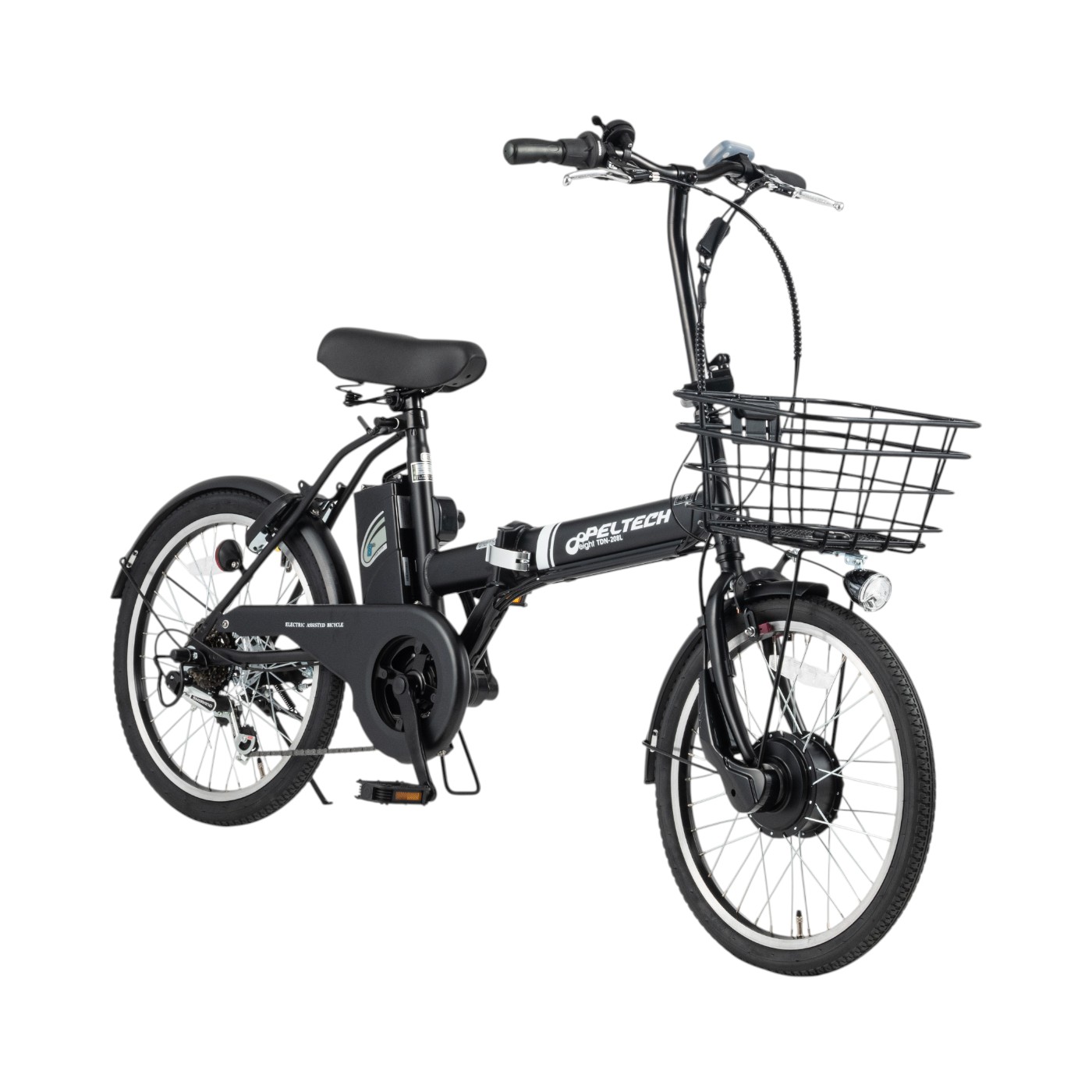 PELTECH 折り畳み電動アシスト自転車 TDN-208Lを検証レビュー