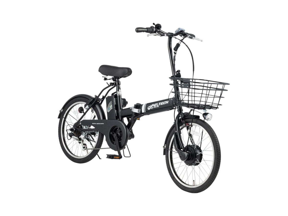 PELTECH TDN-208L ブルー×ブラック 電動アシスト自転車 折り畳み PELTECH TDN-208L ブルー×ブラック 電動アシスト自転車 折り畳み