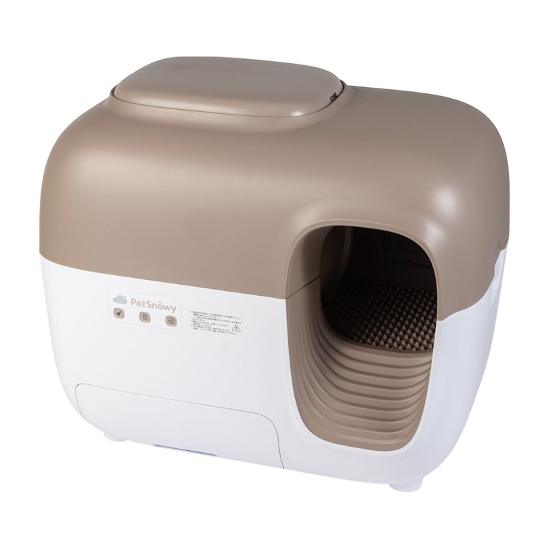 PetSnowy 猫用トイレ ベージュ/ホワイト Petsnowy 猫用自動トイレの評判・口コミは?実際に使用して