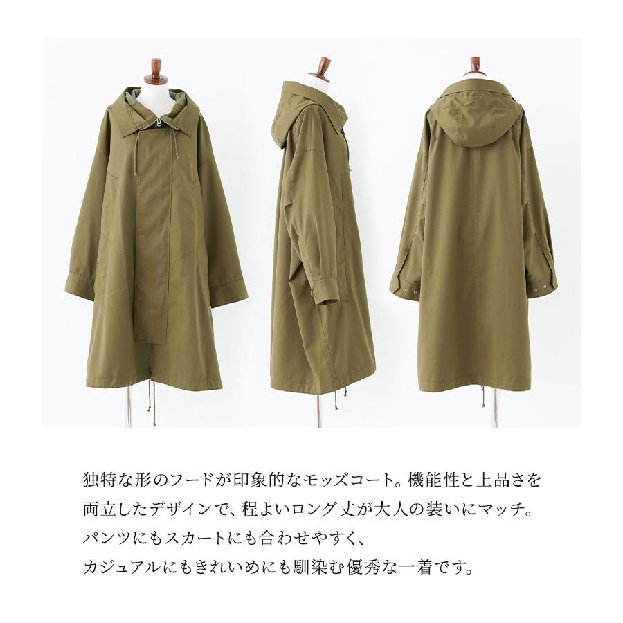 ハーフネックモッズコート 5