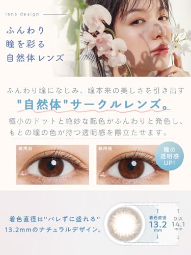 ワンデーサークル　パフブラウン  4