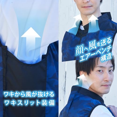 ペルチェ搭載ファン付きウェア 3