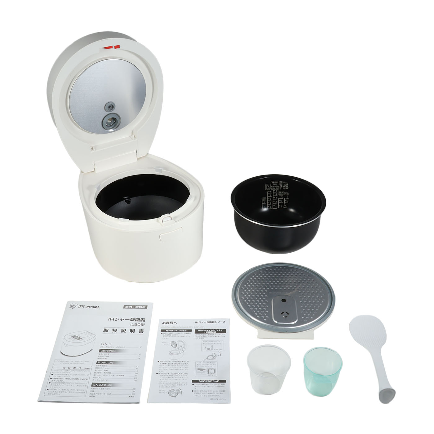 IRIS OHYAMA IHジャー炊飯器 RC-ISA50AZ-HA bestexcel_104555