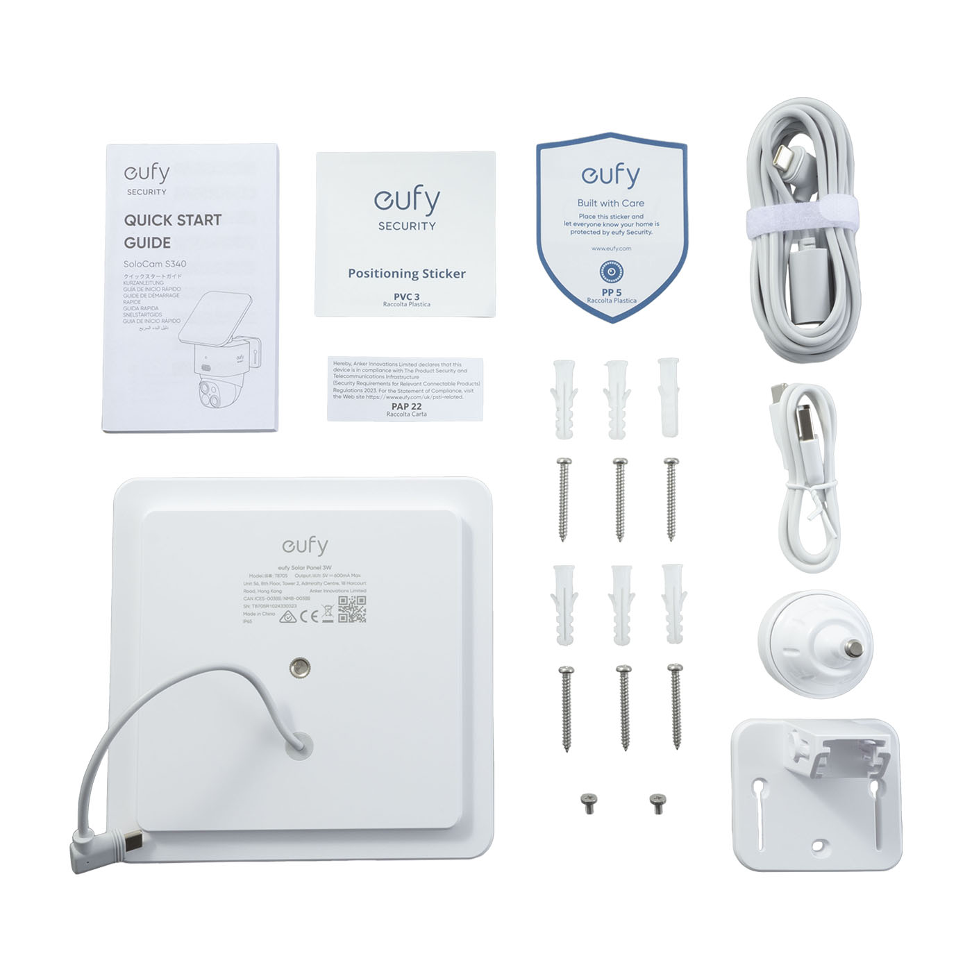 Anker Eufy SoloCam S340 T8170521を検証レビュー！屋外用防犯カメラの