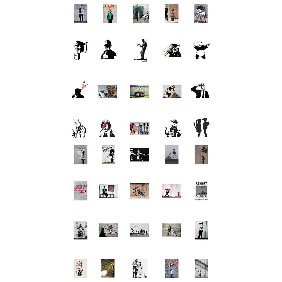 BANKSY ステッカー 2