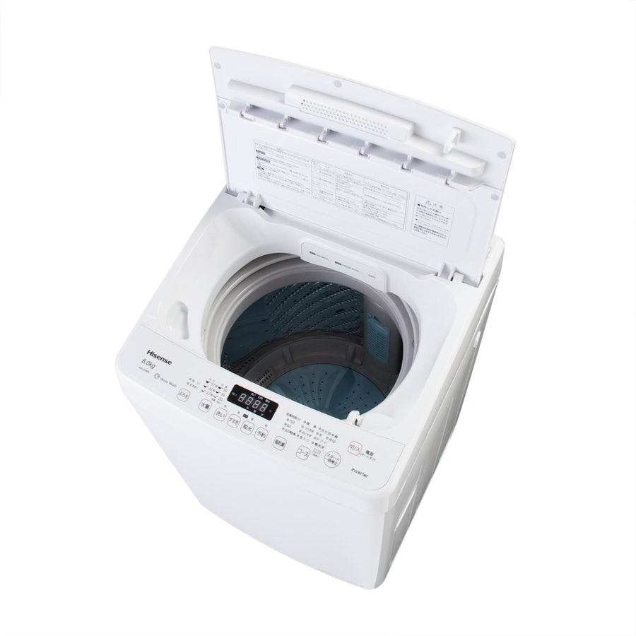 ハイセンス 全自動洗濯機 HW-DG80Bをレビュー！口コミ・評判をもとに 
