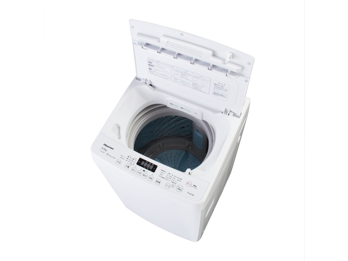 ハイセンス 全自動洗濯機 HW-DG80Bをレビュー!クチコミ・評判を ハイセンス 全自動洗濯機 HW-DG80Bをレビュー!クチコミ・評判を