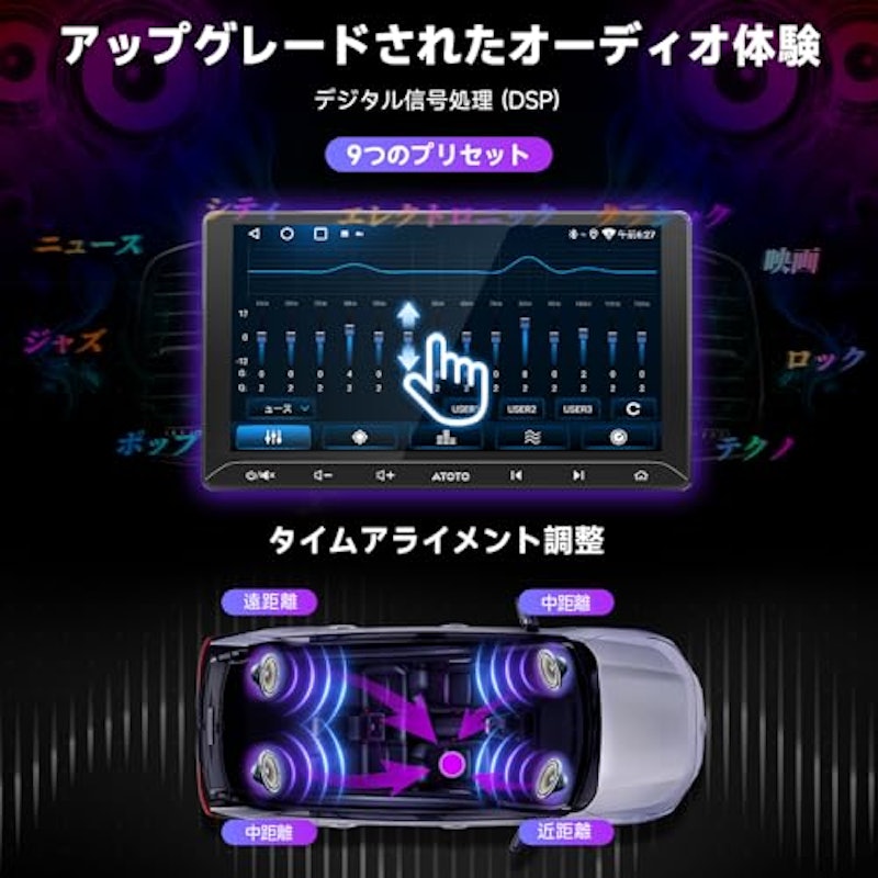 Android ディスプレイオーディオ 5