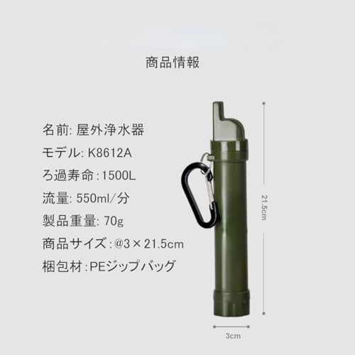 携帯浄水器 5