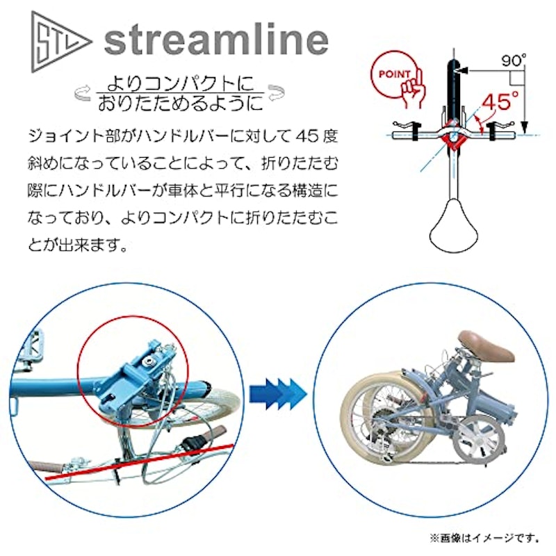 Streamline 折りたたみ自転車 5