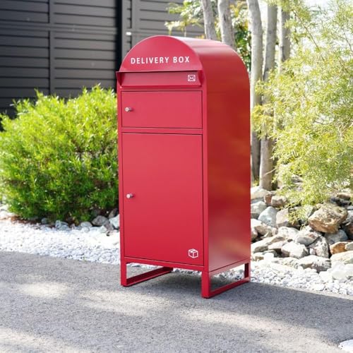 郵便受け【未使用品】ポスト鍵付き ホワイト アンティーク ビンテージ