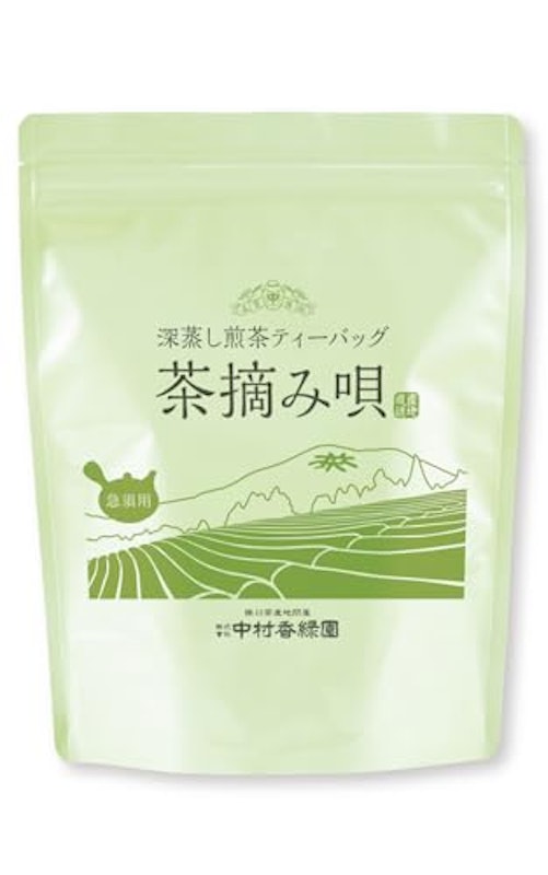 深蒸し煎茶ティーバッグ 茶摘み唄 1