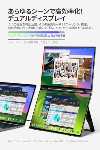デュアルモニター 2