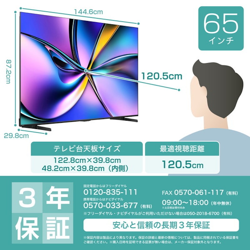 65型テレビ 3