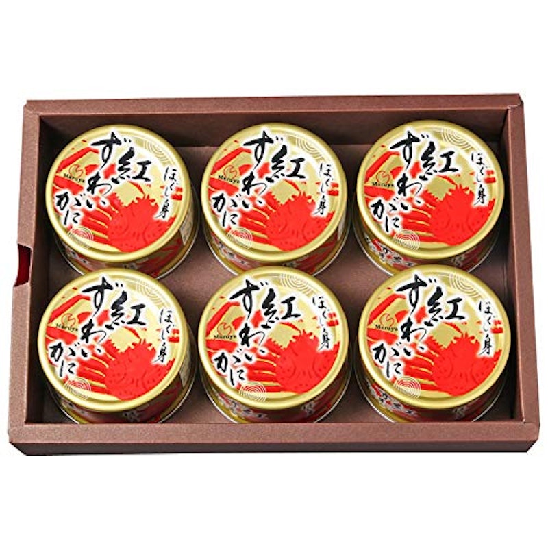 紅ずわいがに ほぐし身缶詰 1