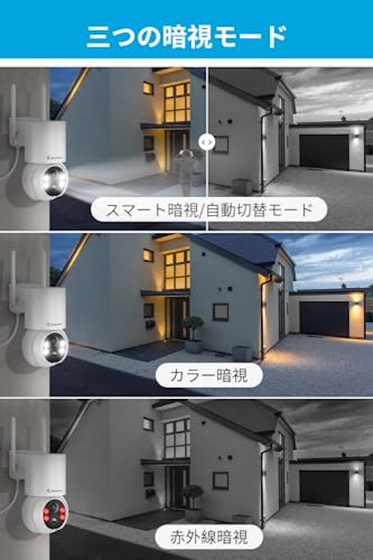 ワイヤレス防犯カメラ 3