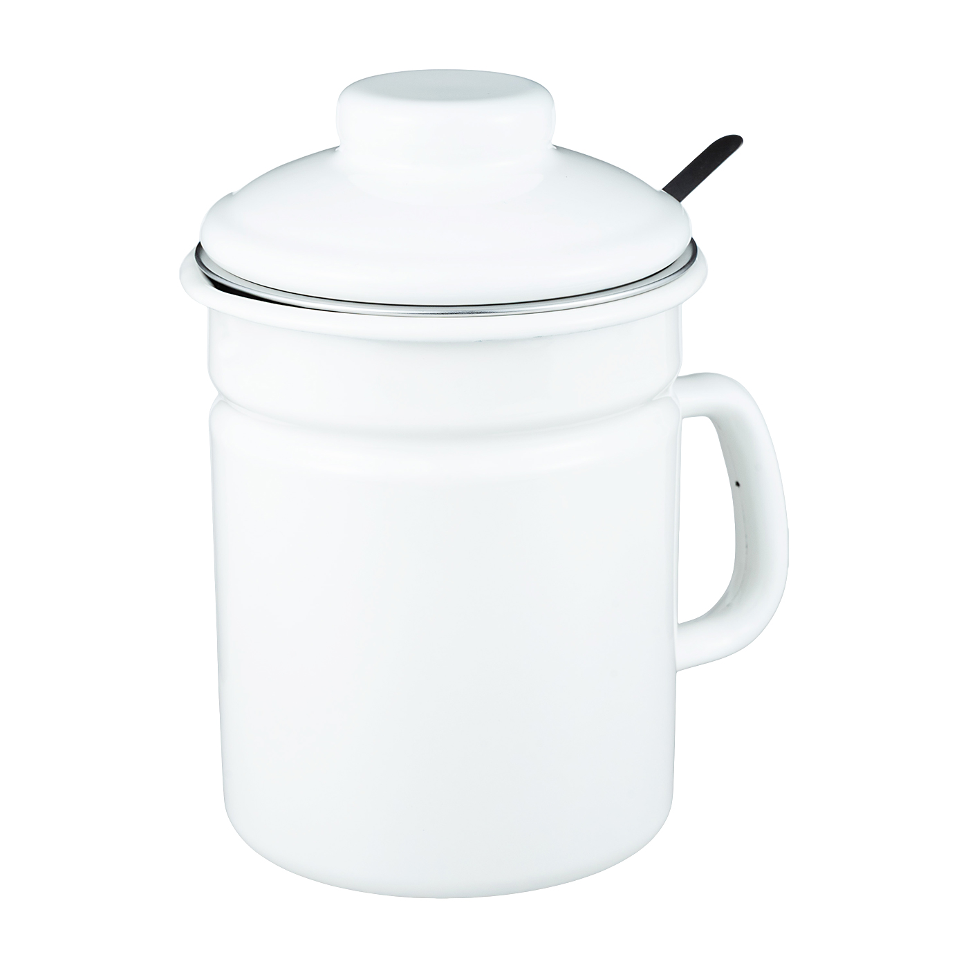 ニトリ ほうろうオイルポット KY013を検証レビュー！オイルポットの