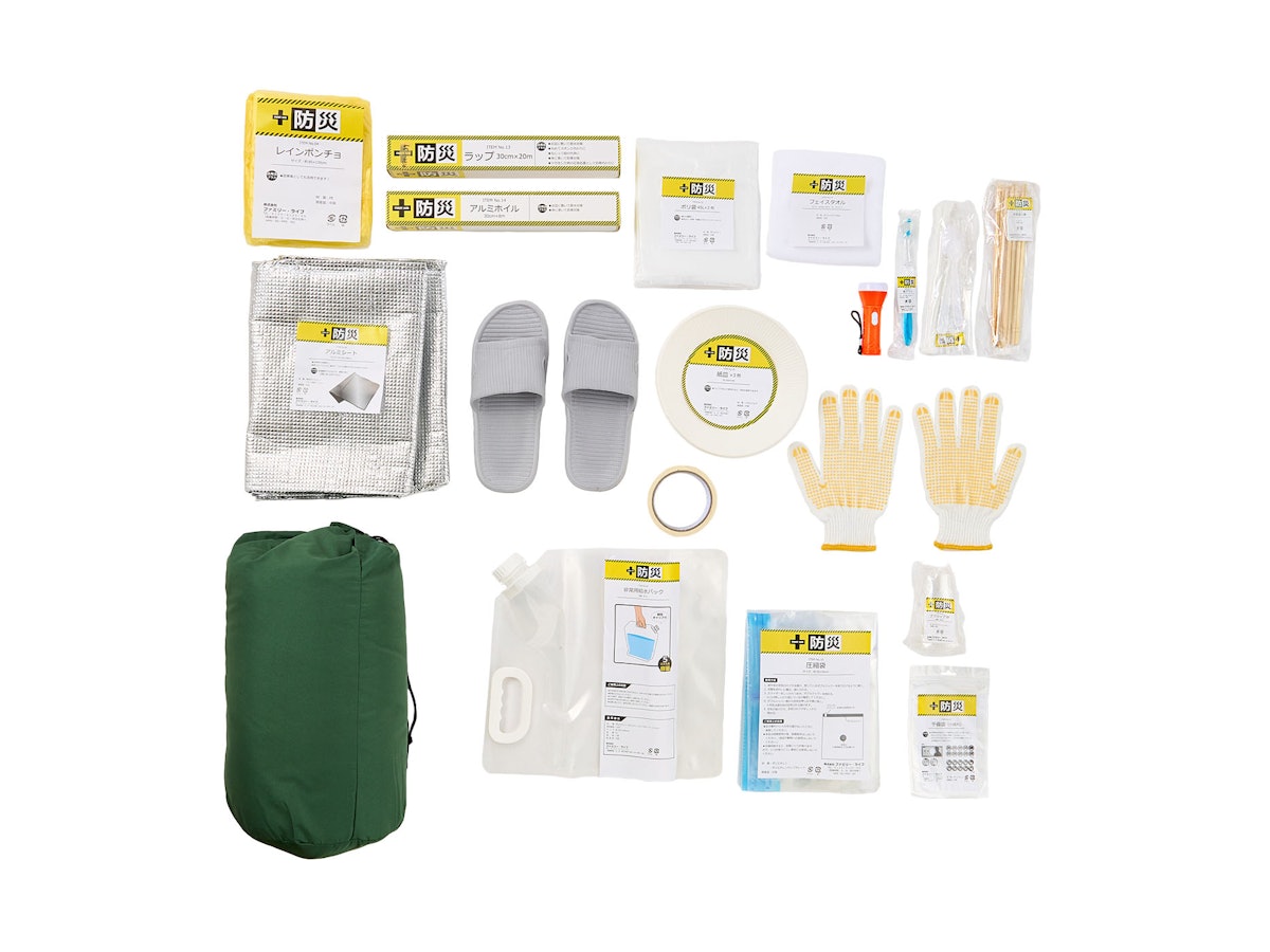 ファミリー・ライフ 防災士が選んだ防災用品39点セットをレビュー ファミリー・ライフ 防災士が選んだ防災用品39点セットをレビュー
