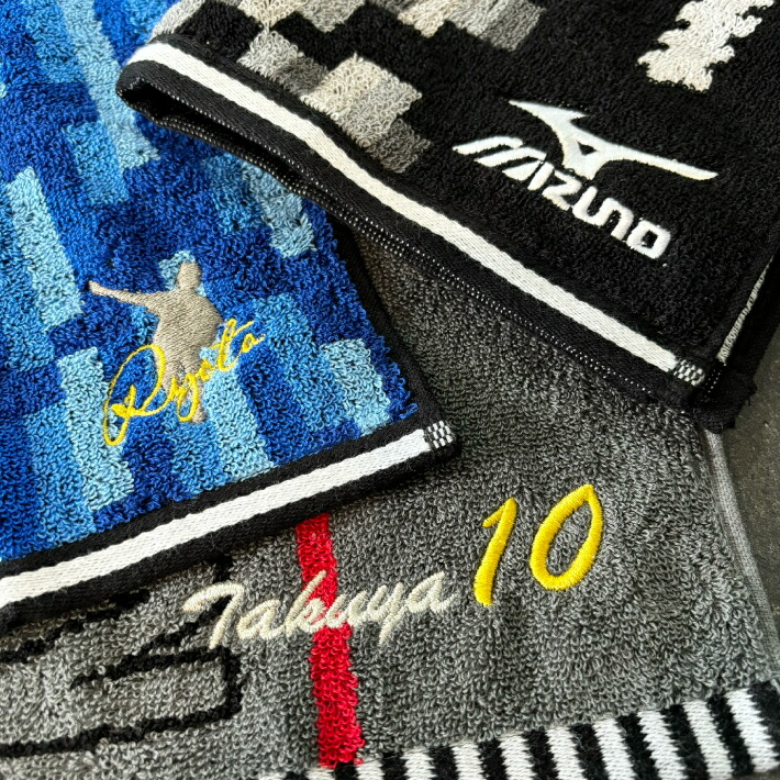 Mizuno フェイスタオル  3