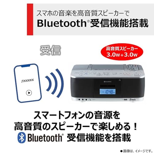 SD/USB/CDラジオカセットレコーダー 3