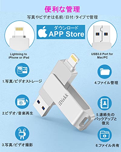 iPhone USBメモリ 6