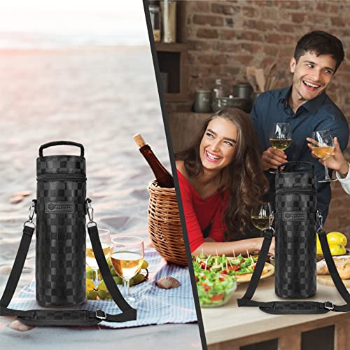 1 BOTTLE WINE CARRIER BAG 6