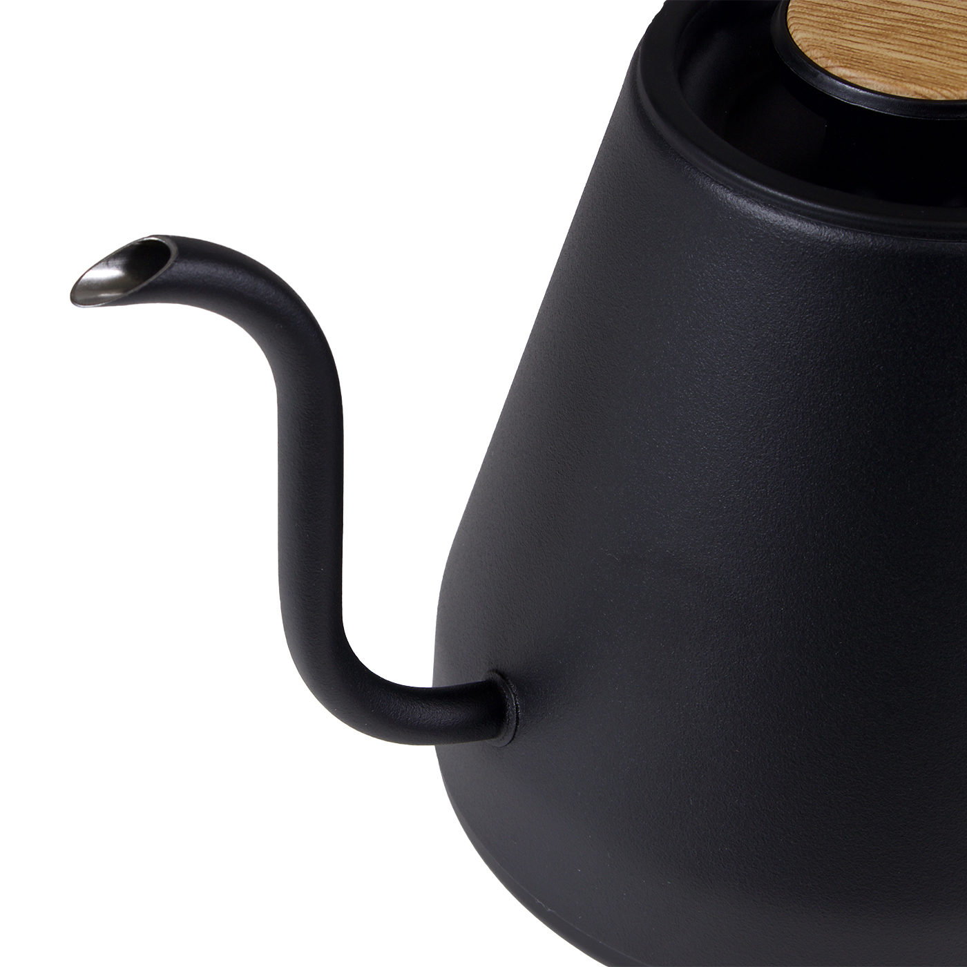 新品】HAGOOGI ドリップケトル YK-E138BN ブラック