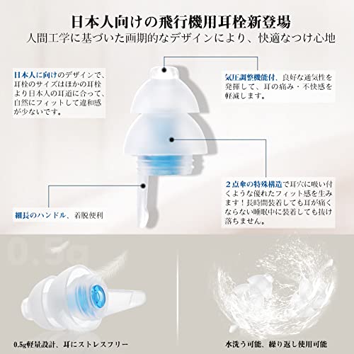 飛行機用耳栓 4