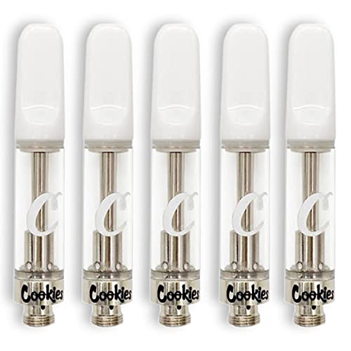 Cookiesアトマイザー0.8ml 白 CBD 交換ボトル 510 - リラクゼーション