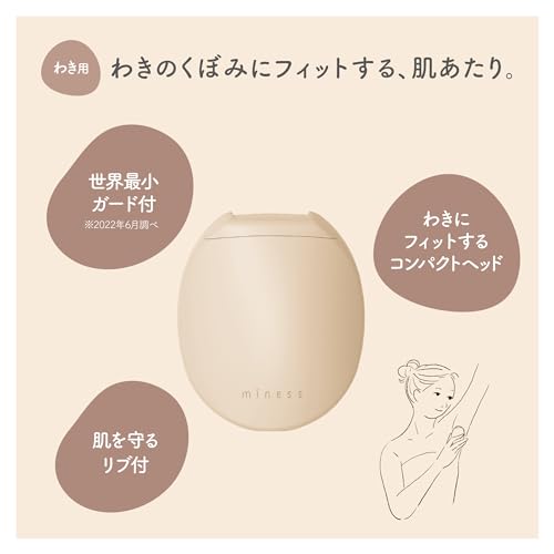 miness わき用カミソリ 2
