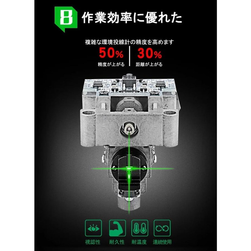 グリーンレーザー墨出し器 11