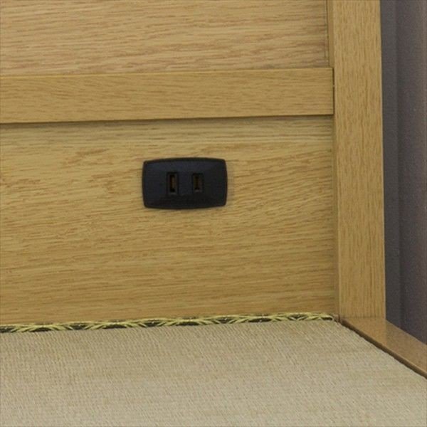 高さが3段階で調整できる畳ベッド 2