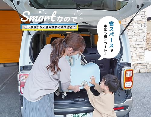 折りたたみ機能+ストッパー付き こどもが乗れるキッズキャリー 7