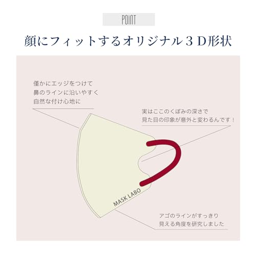 ツートーンレイヤースタイルマスク 4