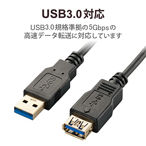 極細USB3.0延長ケーブル 3