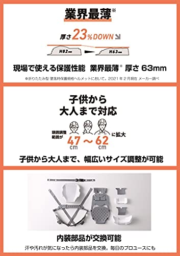 折りたたみヘルメット IZANO2 12