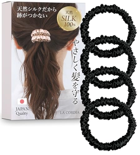 シルクヘアゴム 1
