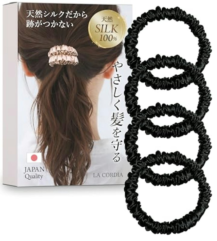 シルクヘアゴム 1