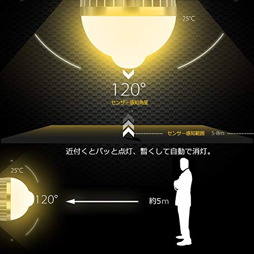 LED電球 人感センサー付 2