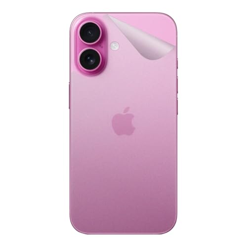 スキンシール iPhone 16 透明・すりガラス調 1