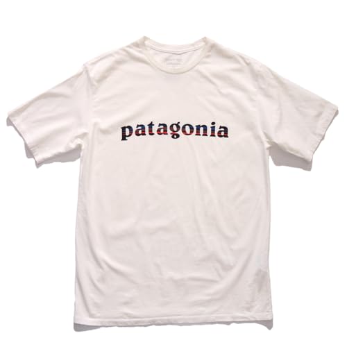メンズ・'73 テキスト・ロゴ・オーガニック・Tシャツ 1