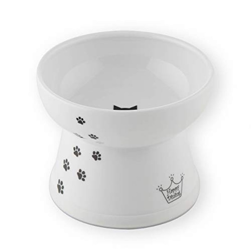 脚付フードボウル 猫柄 1