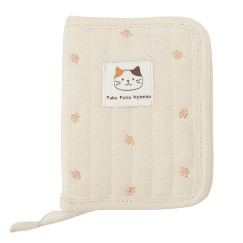 Fuku Fuku Nyankoコットン多機能マルチポーチ 1