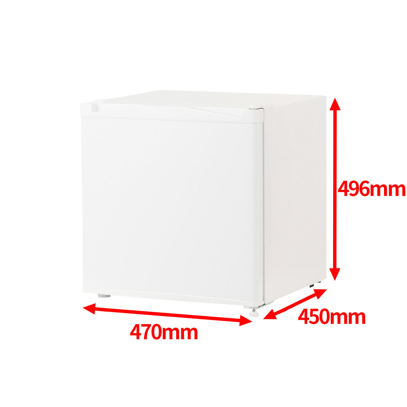 山善 YAMAZEN 小型1ドア冷蔵庫 YFR-51(W)を検証レビュー！小型