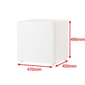 山善 YAMAZEN 小型1ドア冷蔵庫 YFR-51(W)を検証レビュー!小型ミニ 山善 YAMAZEN 小型1ドア冷蔵庫 YFR-51(W)を検証レビュー!小型ミニ