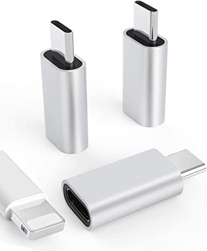 Lightning-USB タイプＣメス 充電、データ アダプタ 27W オスーメス 3cm  Type Cを持つiPhone 15シリーズ iPad Pro 11 12.9など対応 ストラップ孔あり 3色選択